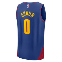 Christian Braun Denver Nuggets Fast Break Replica Player Jersey sale - Statement Editi- Blue