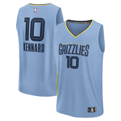 Luke Kennard Memphis Grizzlies Fast Break Replica Player Jersey - Statement Edition - Light Blue