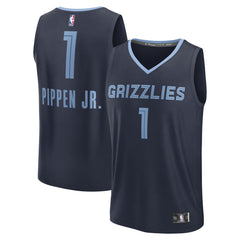 Scotty Pippen Jr. Memphis Grizzlies Fast Break Replica Player Jersey - Icon Edition - Navy