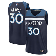 Julius Randle Minnesota Timberwolves Fast Break Replica Player Jersey - Icon Edition - Navy