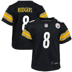 Aaron Rodgers Pittsburgh Steelers Youth Game Jersey - Black