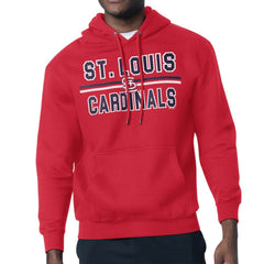 St. Louis Cardinals Starter Team Mesh Print Graphic Pullover Hoodie Red