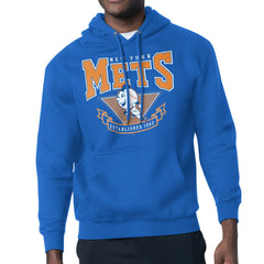 New York Mets Starter 80's Inspired Team Fleece Hoodie Royal