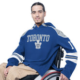 Toronto Maple Leafs G-III Sports by Carl Banks Adaptive Wear Lord Stanley Hooded Long Sleeve Sweatshirt Royal