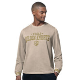 Vegas Golden Knights Starter Field Long Sleeve T-Shirt Tan