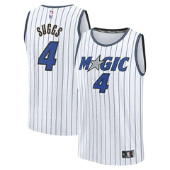Jalen Suggs Orlando Magic Fast Break Replica Jersey - White - Association Edition