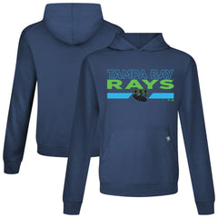 Tampa Bay Rays Levelwear City Connect Relay No Hitter Pullover Hoodie Navy