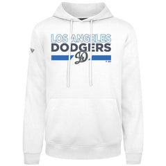 Los Angeles Dodgers Levelwear City Connect Podium No Hitter Pullover Hoodie White