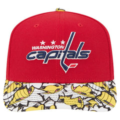 Washington Capitals New Era Mascot Visor 9SEVENTY Adjustable Hat Red