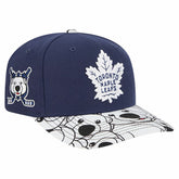 Toronto Maple Leafs New Era Mascot Visor 9SEVENTY Adjustable Hat Blue