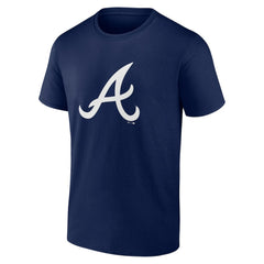 Atlanta Braves Jackie Robinson Day Name & Number T-Shirt Navy