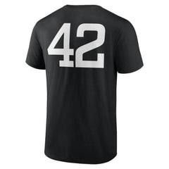 Pittsburgh Pirates Jackie Robinson Day Name & Number T-Shirt Black