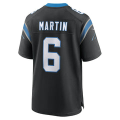 Sam Martin Carolina Panthers Team Game Jersey - Black