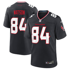 Justin Watson Houston Texans Team Game Jersey - Navy