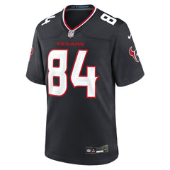 Justin Watson Houston Texans Team Game Jersey - Navy