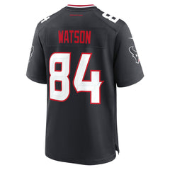 Justin Watson Houston Texans Team Game Jersey - Navy