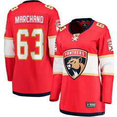 Brad Marchand Florida Panthers Fanatics Women's Home Breakaway Player Jersey Red