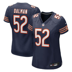 Drew Dalman Chicago Bears Women's Team Game Jersey - Navy