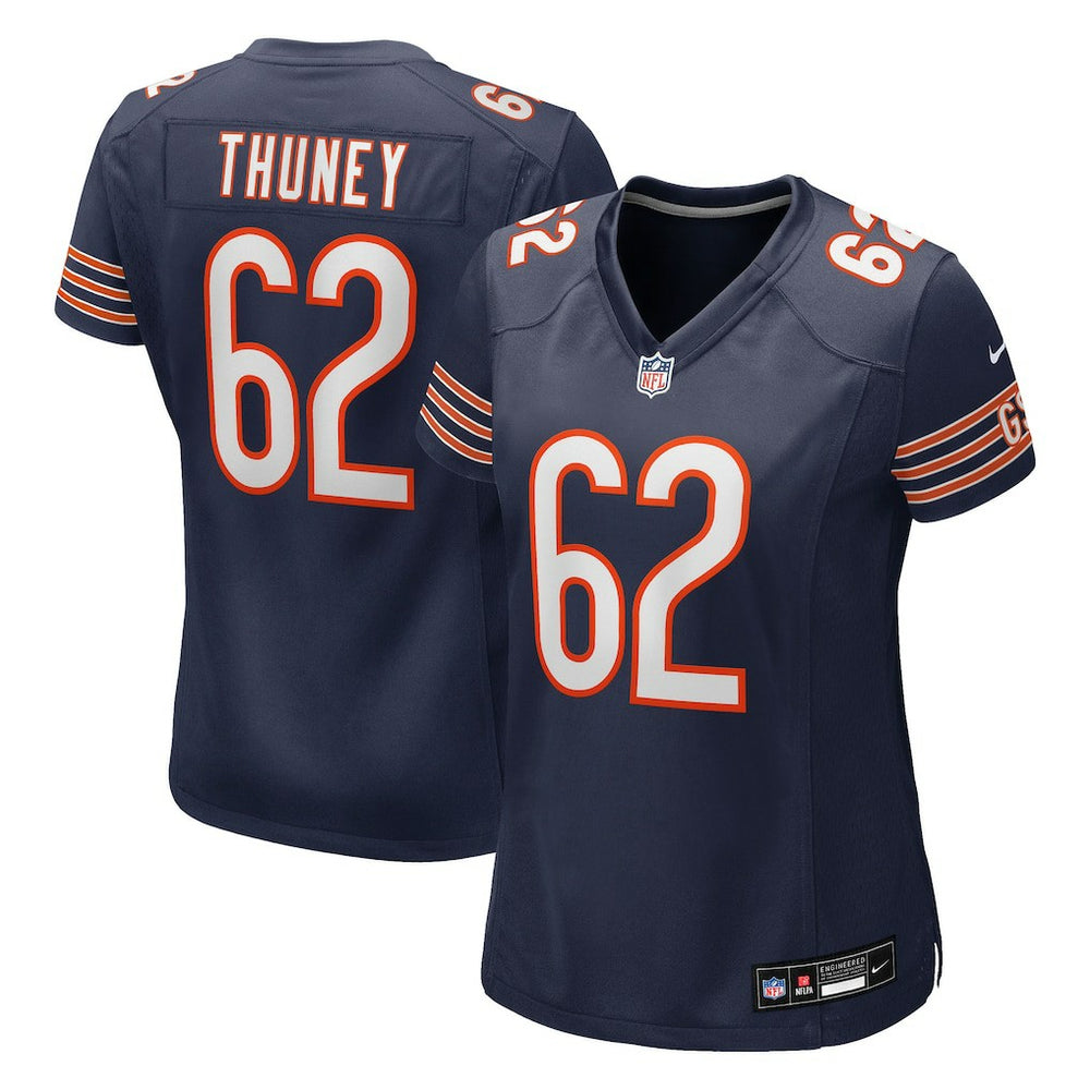 Joe Thuney Chicago Bears Women's Team Game Jersey - Navy