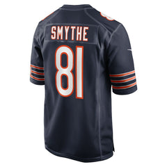 Durham Smythe Chicago Bears Team Game Jersey - Navy