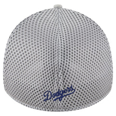 Los Angeles Dodgers Visor Paint Splatter 39THIRTY Flex Hat Gray | New Era