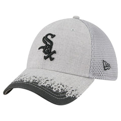 Chicago White Sox Visor Paint Splatter 39THIRTY Flex Hat Gray | New Era