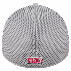 Cincinnati Reds Visor Paint Splatter 39THIRTY Flex Hat Gray | New Era