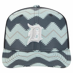 Detroit Tigers Aztec Denim 9SEVENTY Adjustable Hat Denim/Navy | New Era