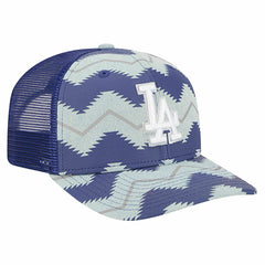Los Angeles Dodgers Aztec Denim 9SEVENTY Adjustable Hat Denim/Royal | New Era