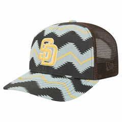 San Diego Padres Aztec Denim 9SEVENTY Adjustable Hat Denim/Brown | New Era