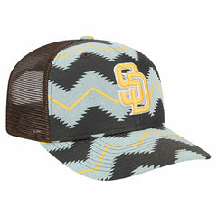 San Diego Padres Aztec Denim 9SEVENTY Adjustable Hat Denim/Brown | New Era