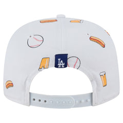 Los Angeles Dodgers Team Cheer Rope 19TWENTY Adjustable Hat White | New Era