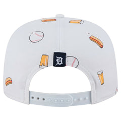Detroit Tigers Team Cheer Rope 19TWENTY Adjustable Hat White | New Era