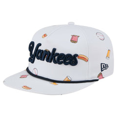 New York Yankees Team Cheer Rope 19TWENTY Adjustable Hat White | New Era