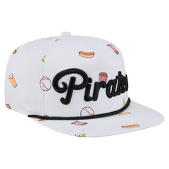 Pittsburgh Pirates Team Cheer Rope 19TWENTY Adjustable Hat White | New Era