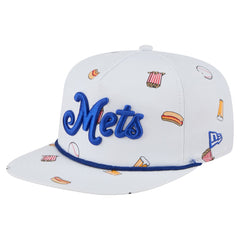New York Mets Team Cheer Rope 19TWENTY Adjustable Hat White | New Era