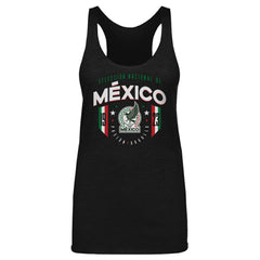 Mexico National Team 500 Level Women's Tri-Blend Tank Top Black