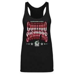 Mexico National Team 500 Level Women's Contigo Siempre Vintage Tri-Blend Tank Top Black