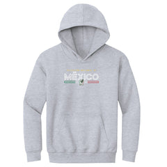 Mexico National Team 500 Level Youth Inline Pullover Hoodie Gray