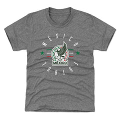 Mexico National Team 500 Level Youth Futbol T-Shirt Gray