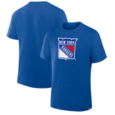 New York Rangers Fanatics Essential Legacy T-Shirt Blue