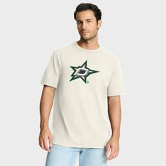 Dallas Stars Fanatics Stadium Slub T-Shirt Cream