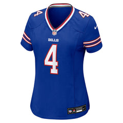 James Cook III Buffalo Bills Women's Team Game Jersey - Royal