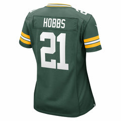 Nate Hobbs Green Bay Packers Women's Team Game Jersey - Green