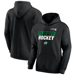 Dallas Stars Fanatics 2025 Stanley Cup Playoffs Breakout Pullover Hoodie Black