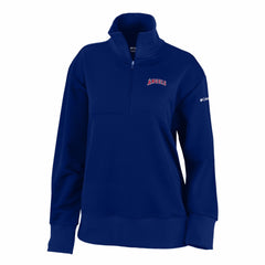 Los Angeles Angels Women's Birchwood Hills Quarter-Zip Pullover Navy | Columbia