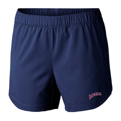Los Angeles Angels Women's Tamiami Pull-On Shorts Navy | Columbia