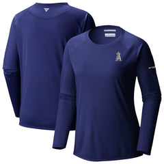 Los Angeles Angels Tidal Tee II Long Sleeve T-Shirt Navy | Columbia