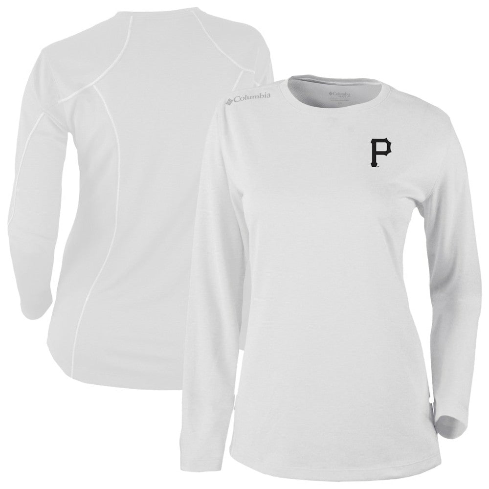 Pittsburgh Pirates Shotgun Long Sleeve T-Shirt White | Columbia