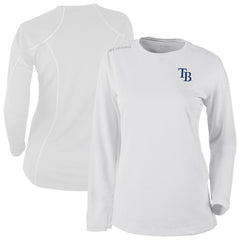Tampa Bay Rays Shotgun Long Sleeve T-Shirt White | Columbia